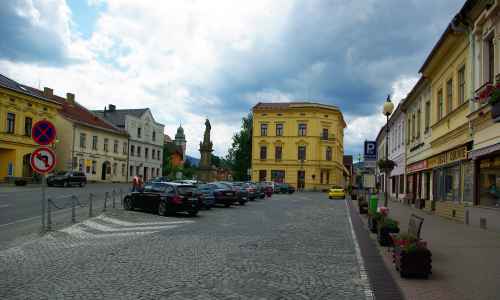 Jiří Jurzykowski - Rynek w Jabłonkowie